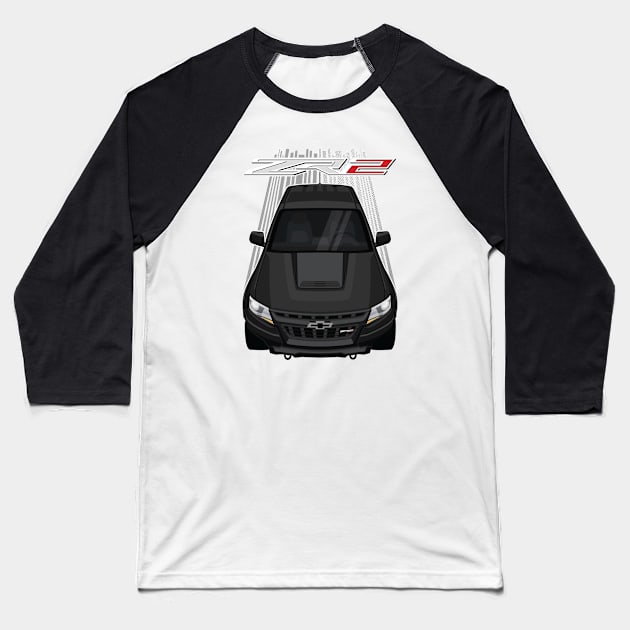 Chevrolet Colorado ZR2 - Black Baseball T-Shirt by V8social